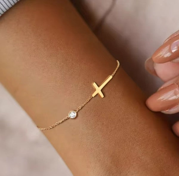 Cross Pendant  Bracelet