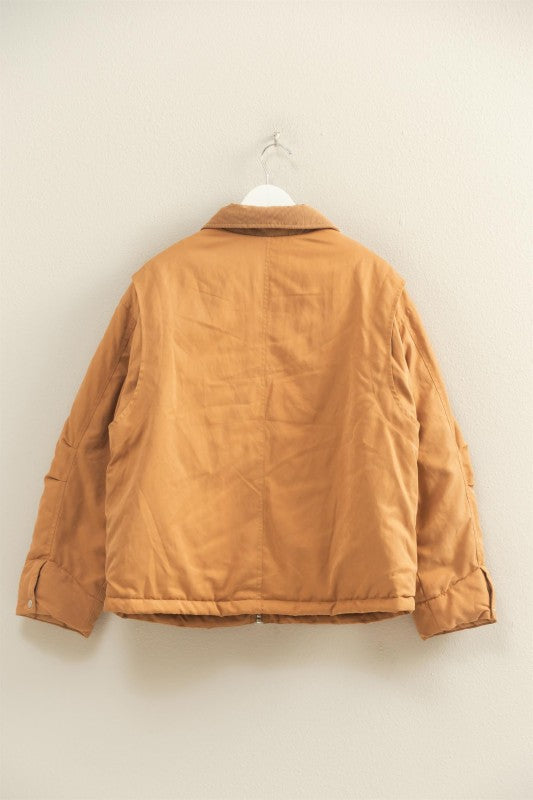 Modern Puffer Barn Jacket