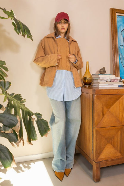 Modern Puffer Barn Jacket