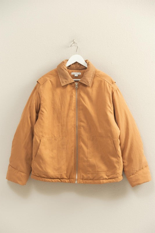 Modern Puffer Barn Jacket