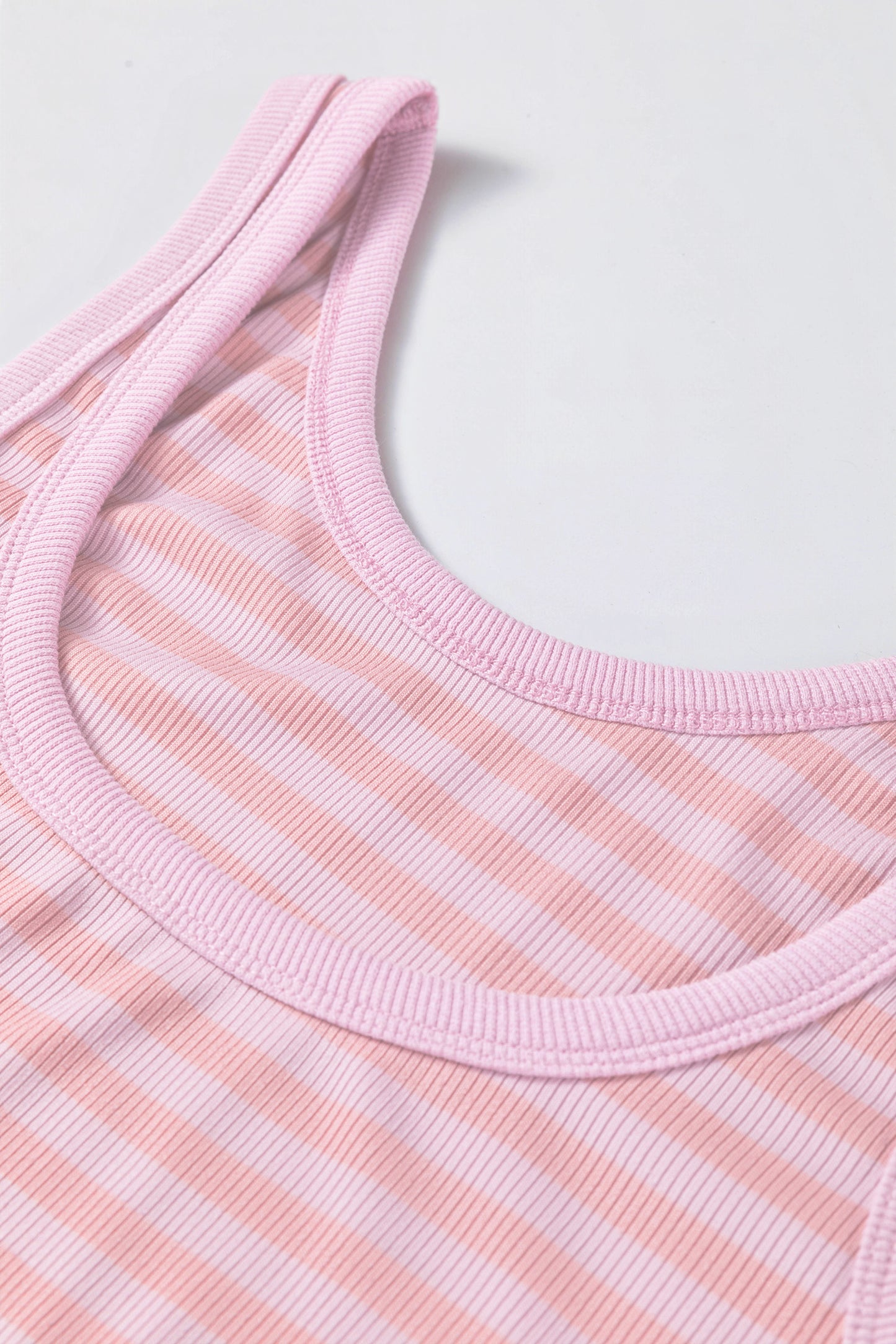Ribbed Knit Slim Tank Top