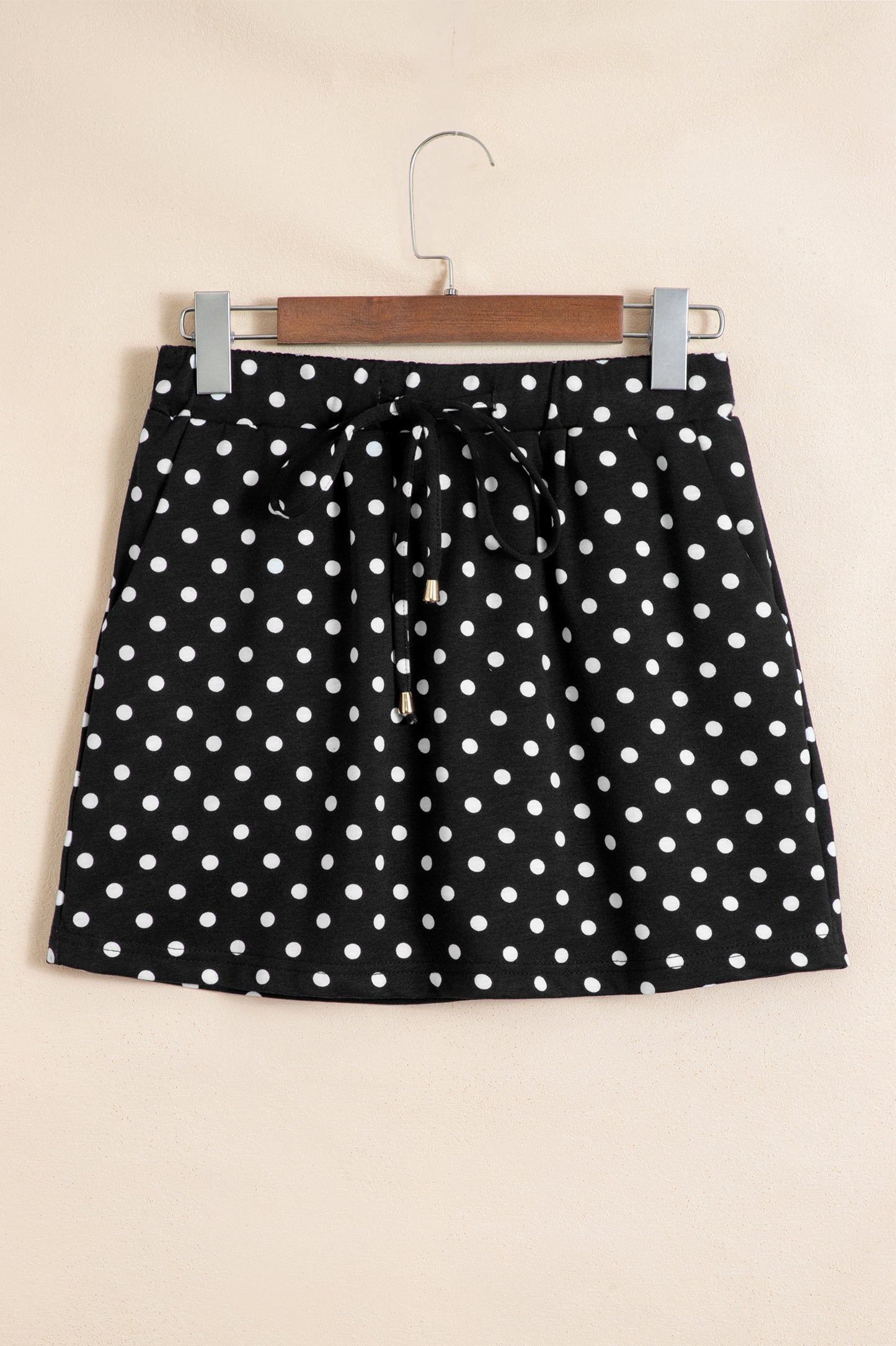 Polka Dot Mini Skort