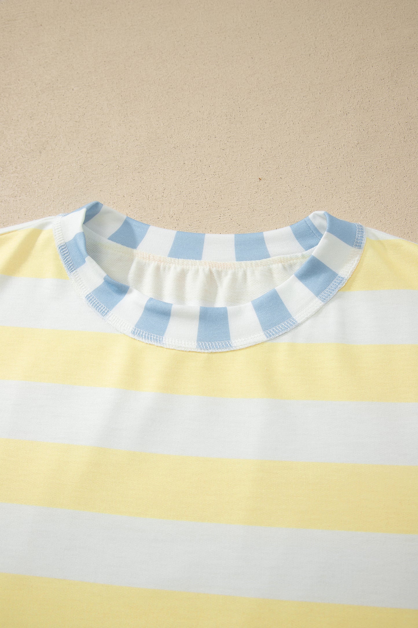 Patchwork Oversized Top