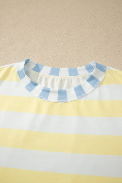 Patchwork Oversized Top