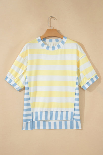 Patchwork Oversized Top