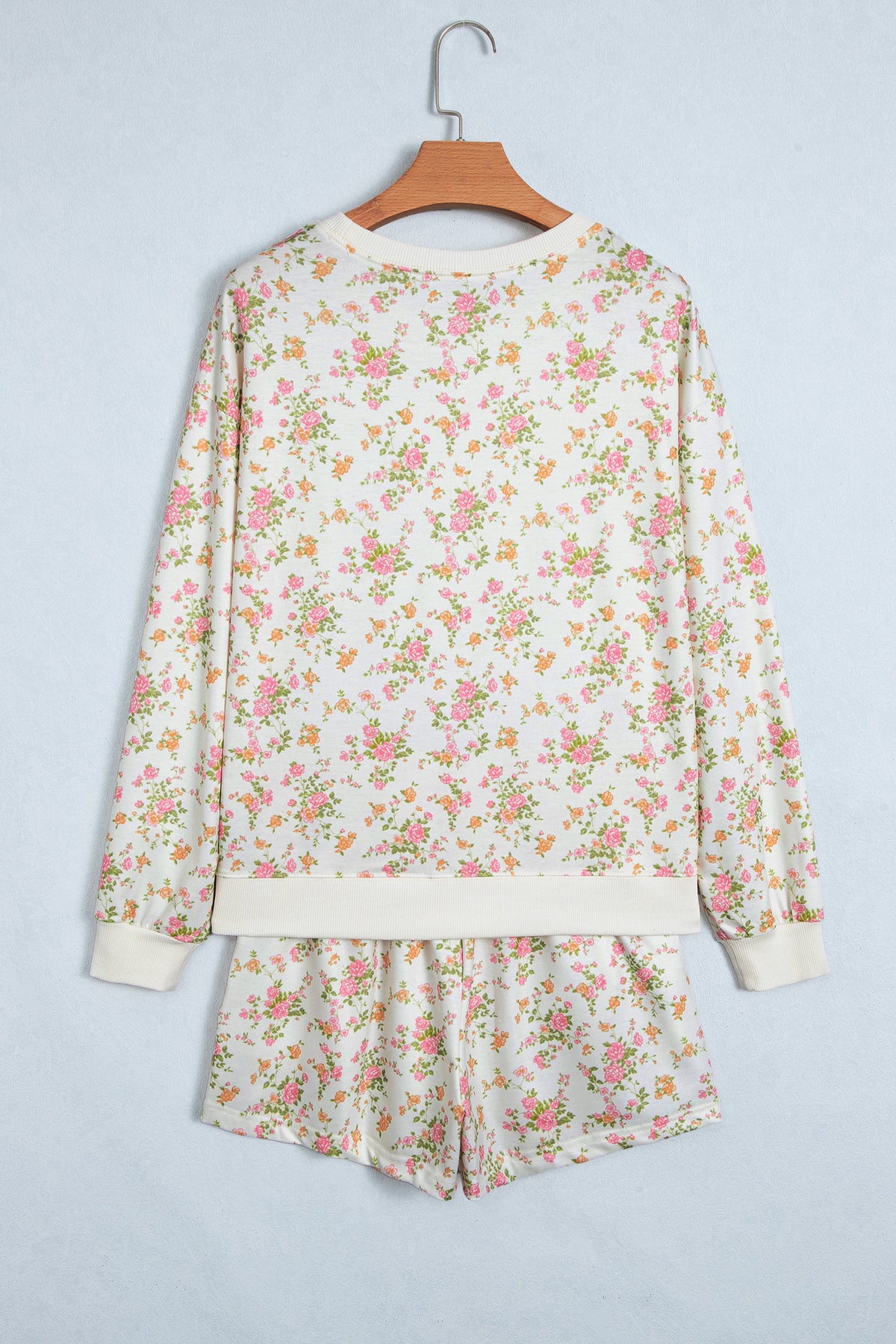 Floral Print 2pcs Set