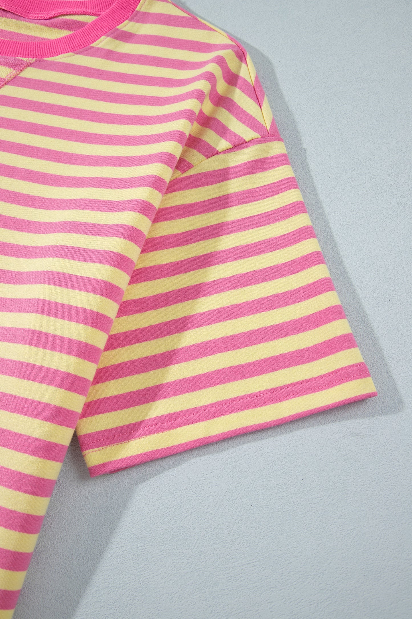 Loose Tee Drawstring Elastic Waist 2pcs Pant Set