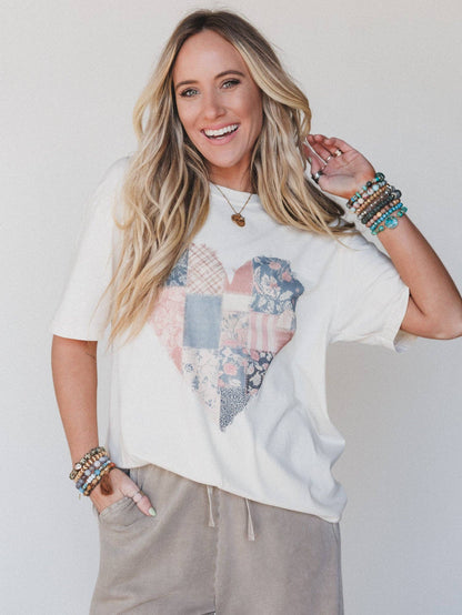 Patches Of Love Tee