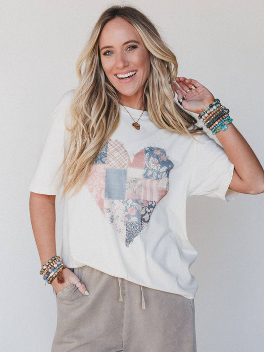 Patches Of Love Tee