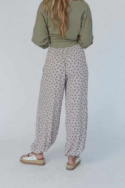 Emberlyn Wide Leg Cinched Pants