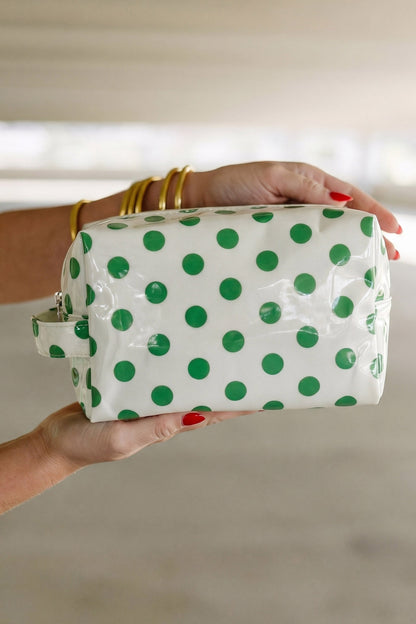 Polka Dot Makeup Bag